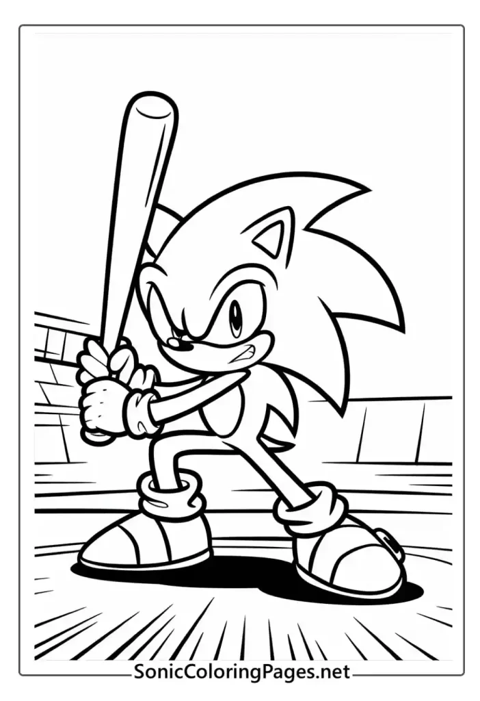 Sonic Coloring Pages Sheet 23 - soniccoloringpages.net