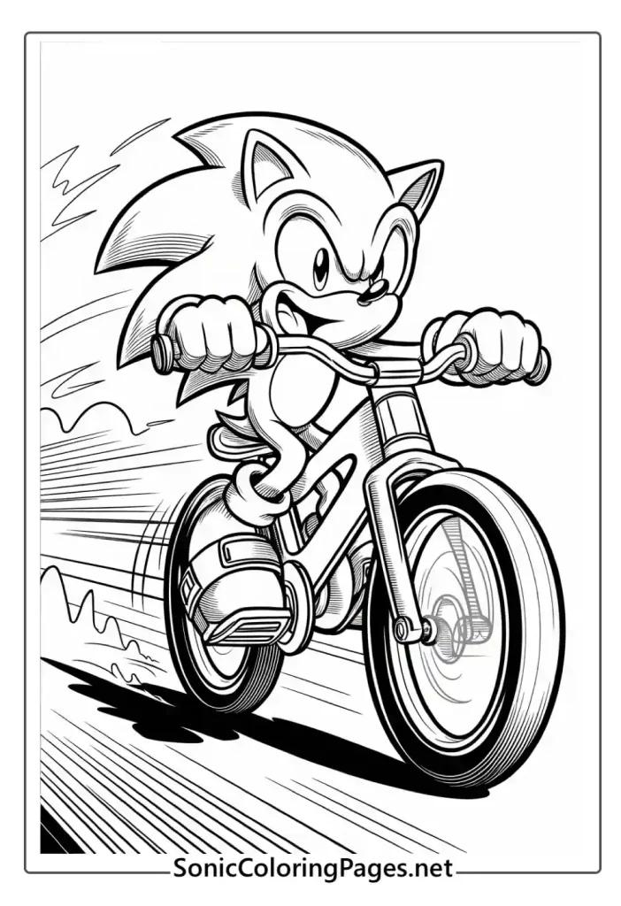 Sonic Coloring Pages Sheet 25 - soniccoloringpages.net