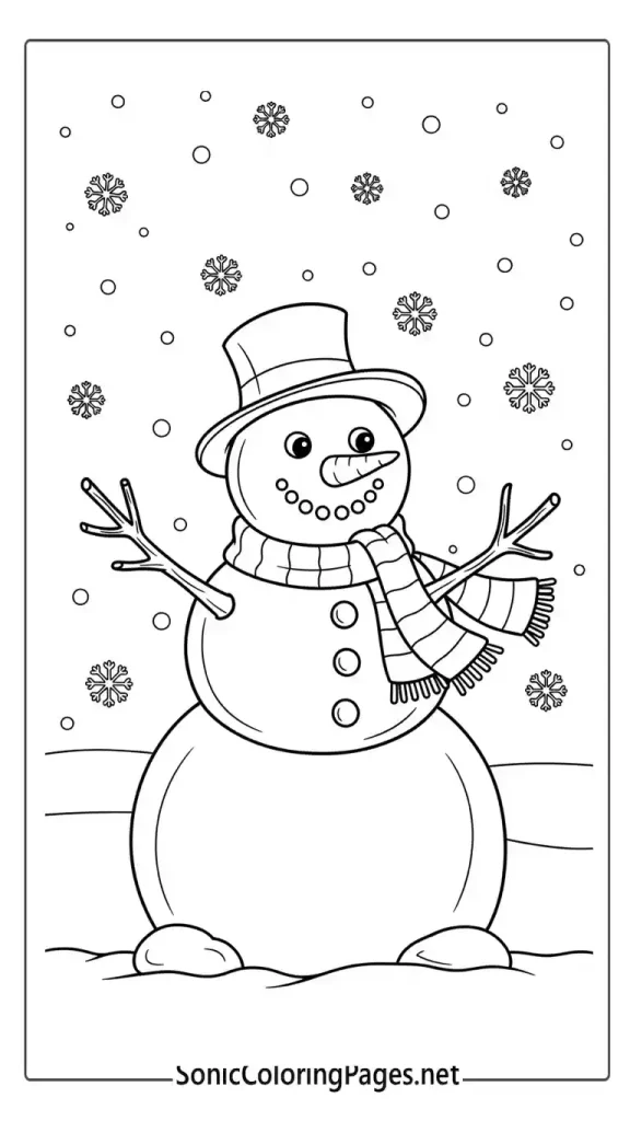 Sonic Christmas Coloring Pages: Festive Printables & Fun 4 Sonic Christmas Coloring Pages Sheet 3