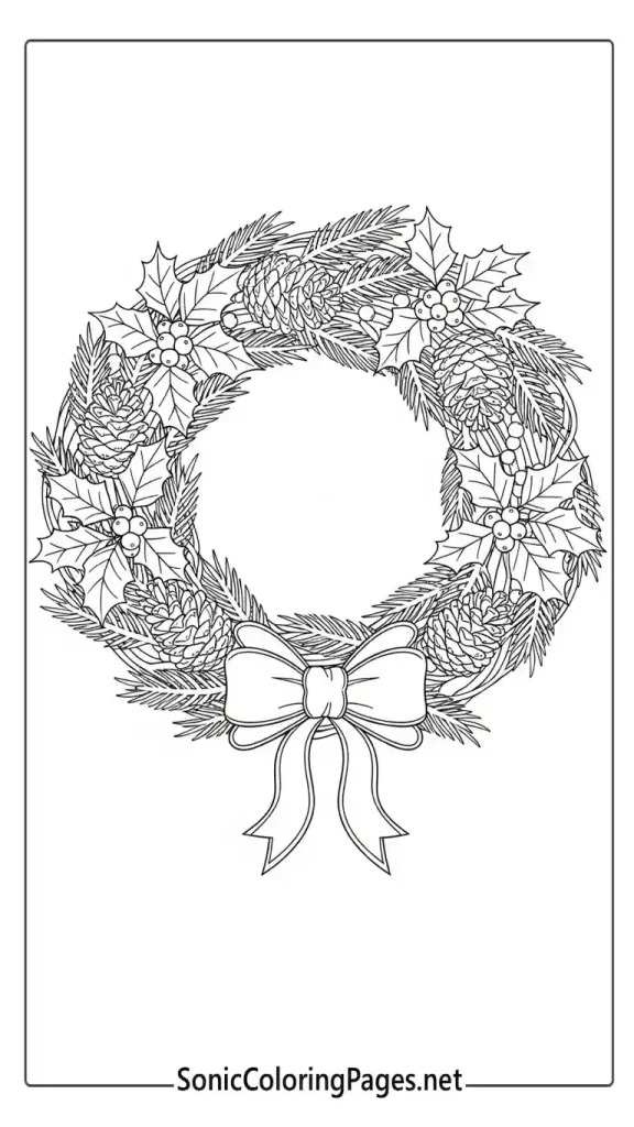 Sonic Christmas Coloring Pages: Festive Printables & Fun 9 Sonic Christmas Coloring Pages Sheet 8